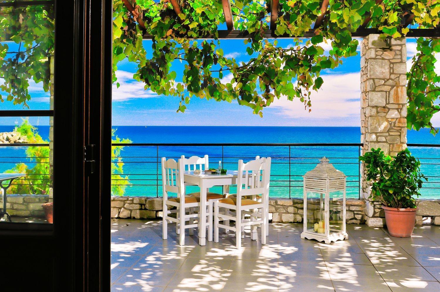 Hotel Manthos Blue Agios Ioannis  Dış mekan fotoğraf