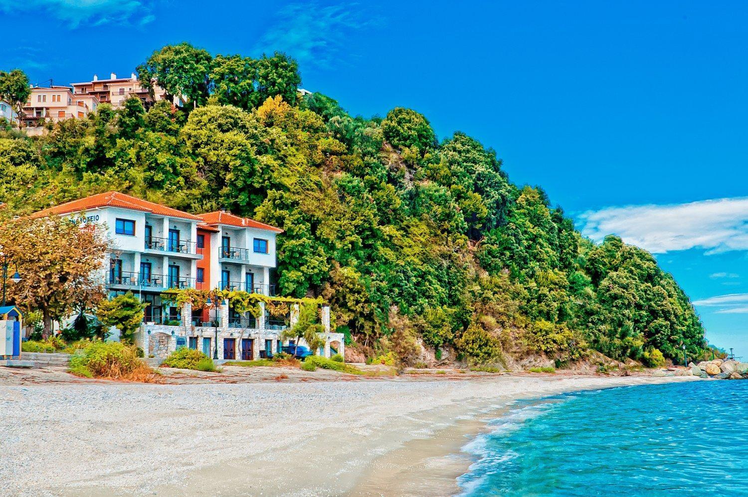 Hotel Manthos Blue Agios Ioannis  Dış mekan fotoğraf