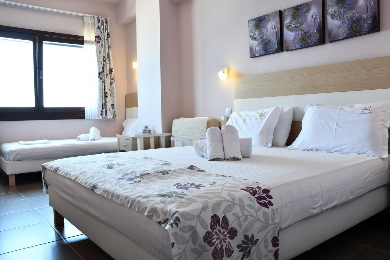 Hotel Manthos Blue Agios Ioannis  Dış mekan fotoğraf